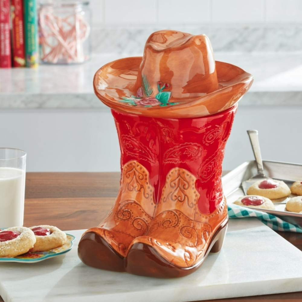 ❤️ New Holiday Boots & Hat Cookie Jar